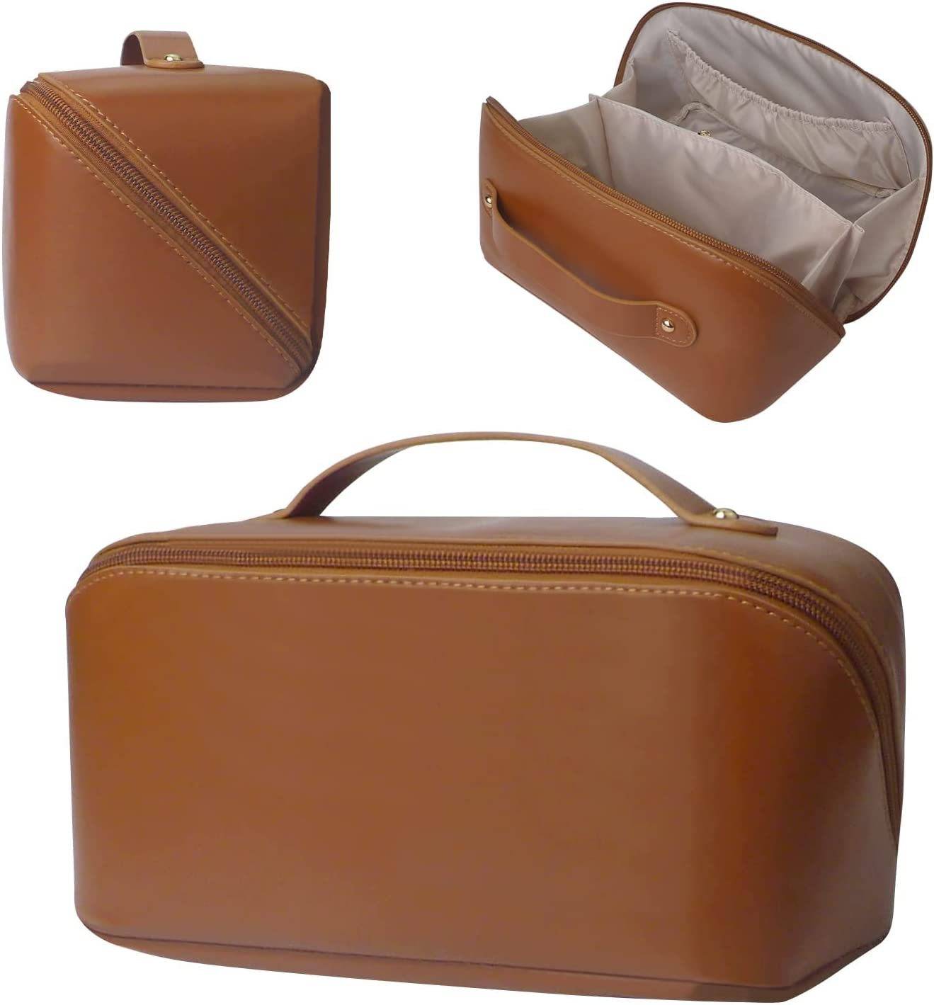 PU Leather Large Capacity Makeup Bag 3