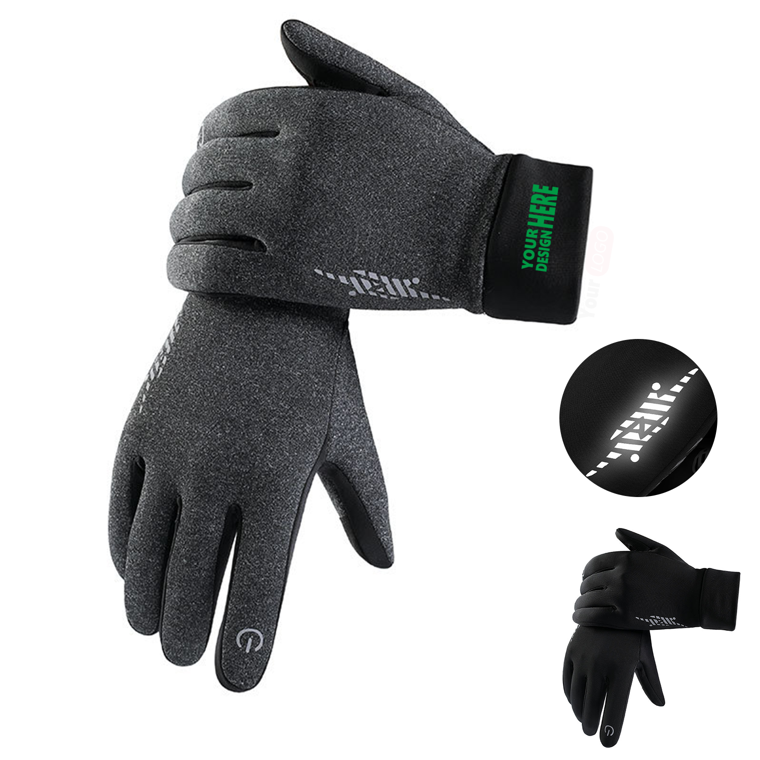 Outdoor Waterproof Gloves with Touch Screen Capability 2