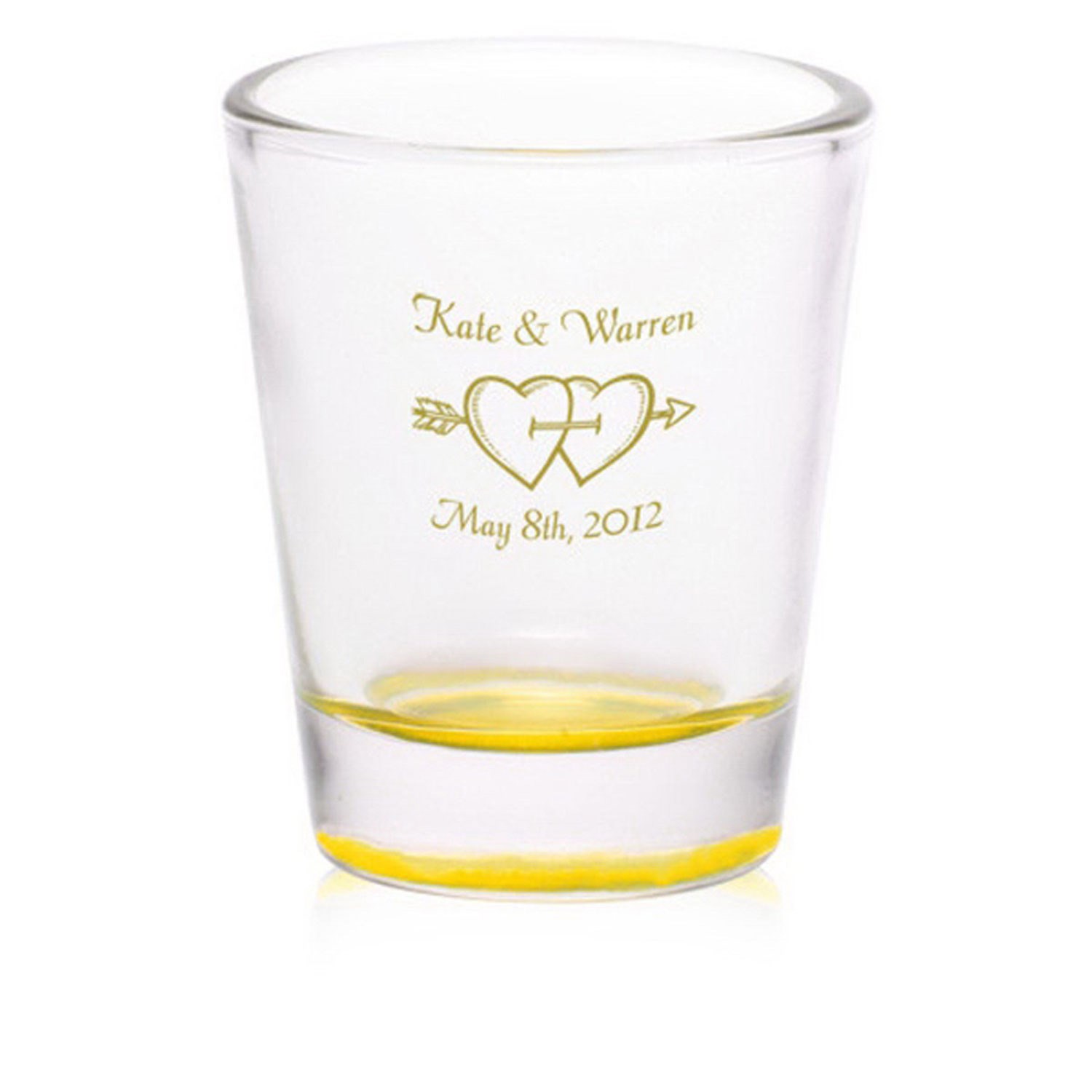 Custom 1.75 oz. Shot Glass w/ optional Bottom Color 11