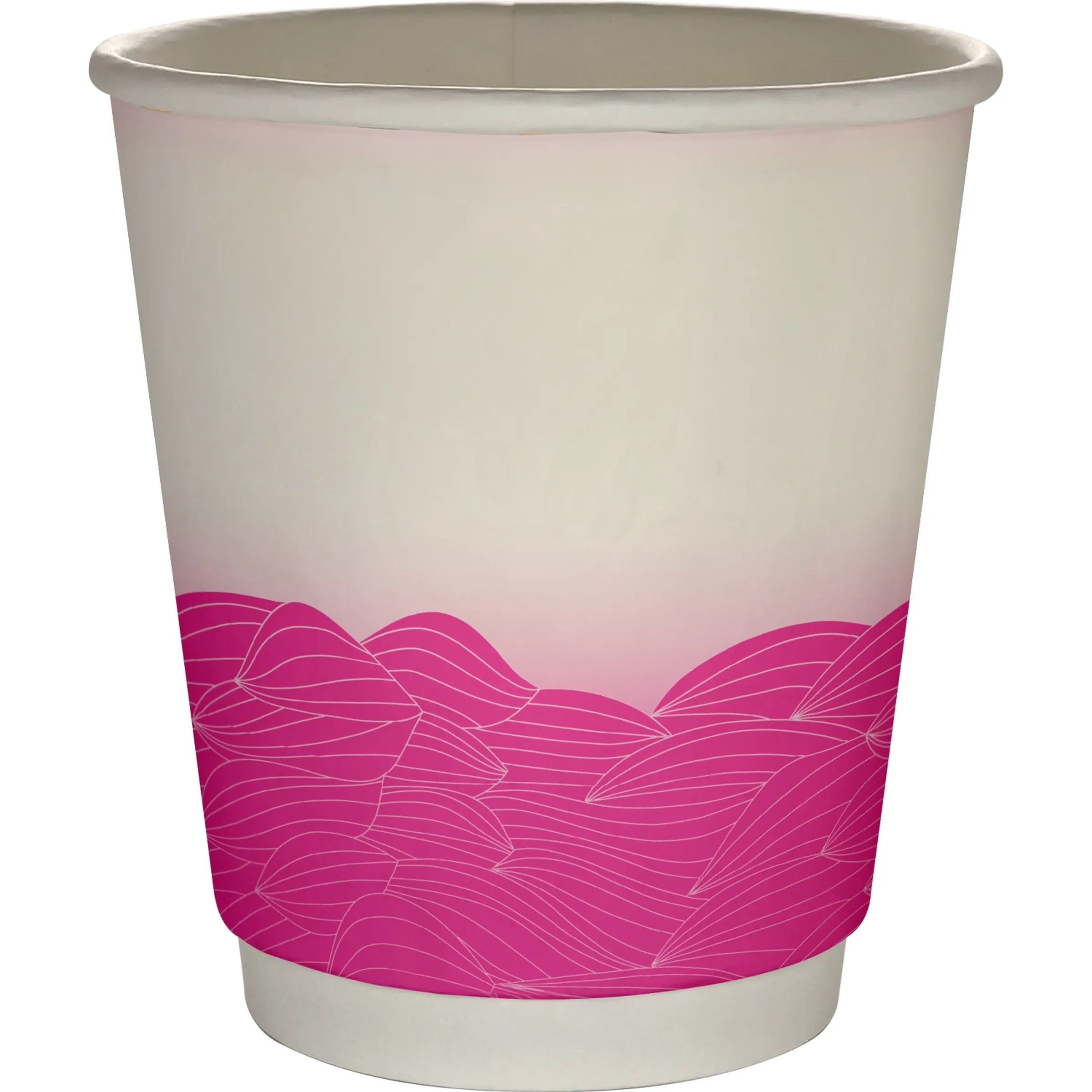 10 oz Full Color Turbulent Waves Insulated Paper Cup 13