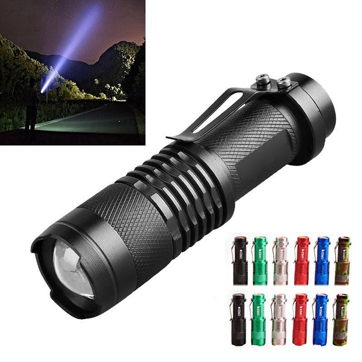 Q5 Zoomable Flashlight Torch 4