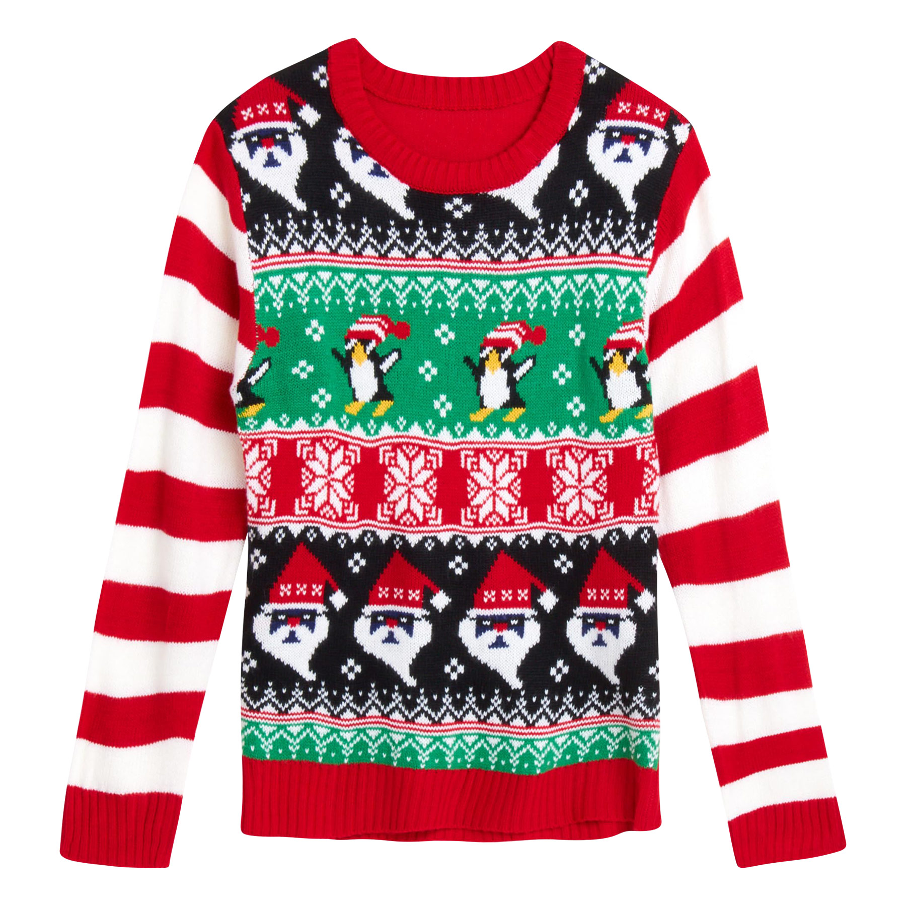 Completely Custom 100% Acrylic Jacquard Knitted Sweater 11