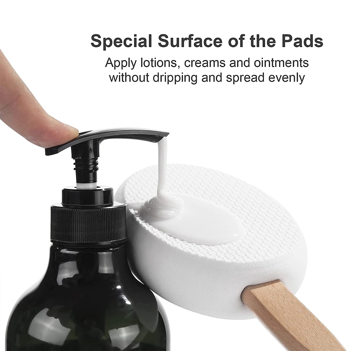Bath Lotion Applicator Body Brush 3