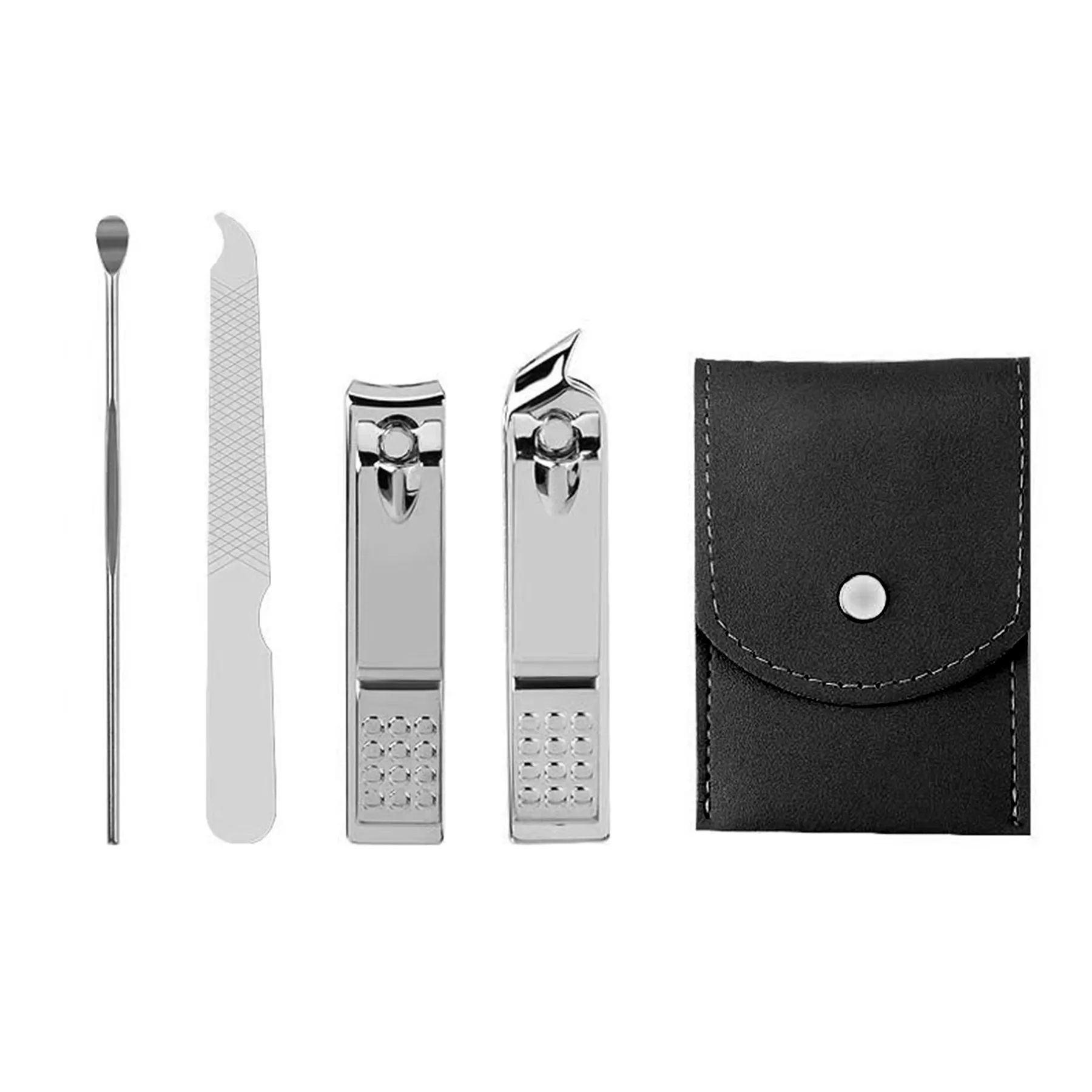 4 pcs Nail Clipper Set W/ Folding Bag 1