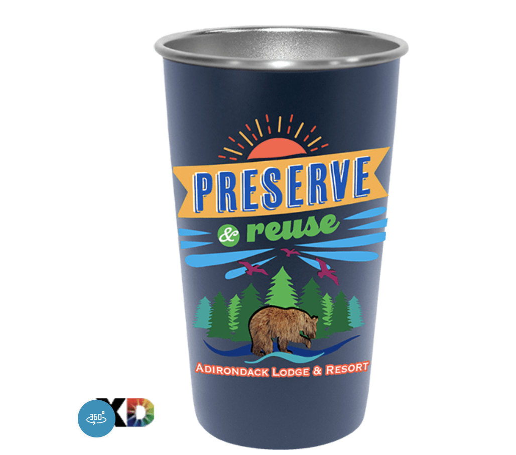 16 Oz. Single Wall Pint Tumbler 9