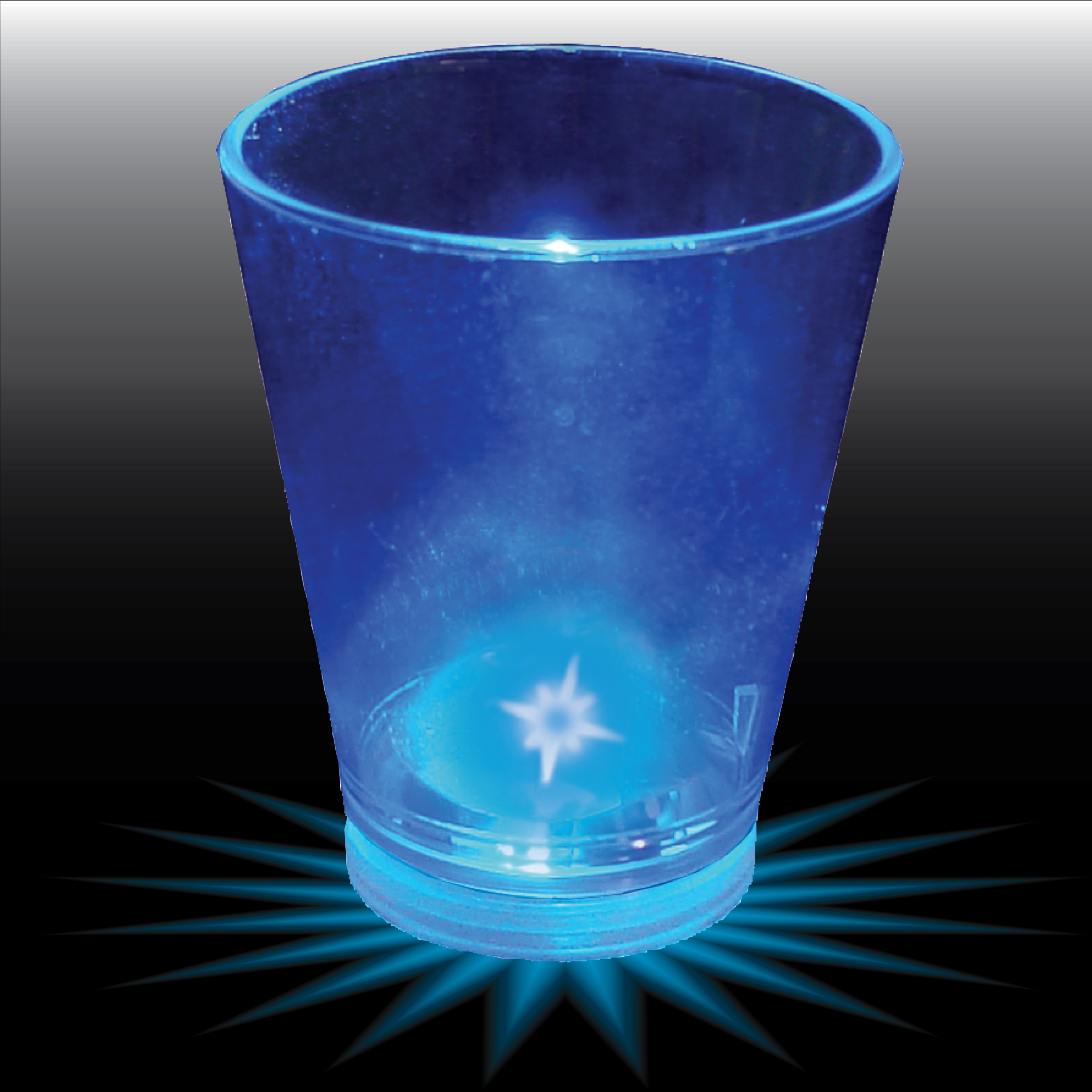 1.5oz Light Up Plastic Standard Shot Glass 18