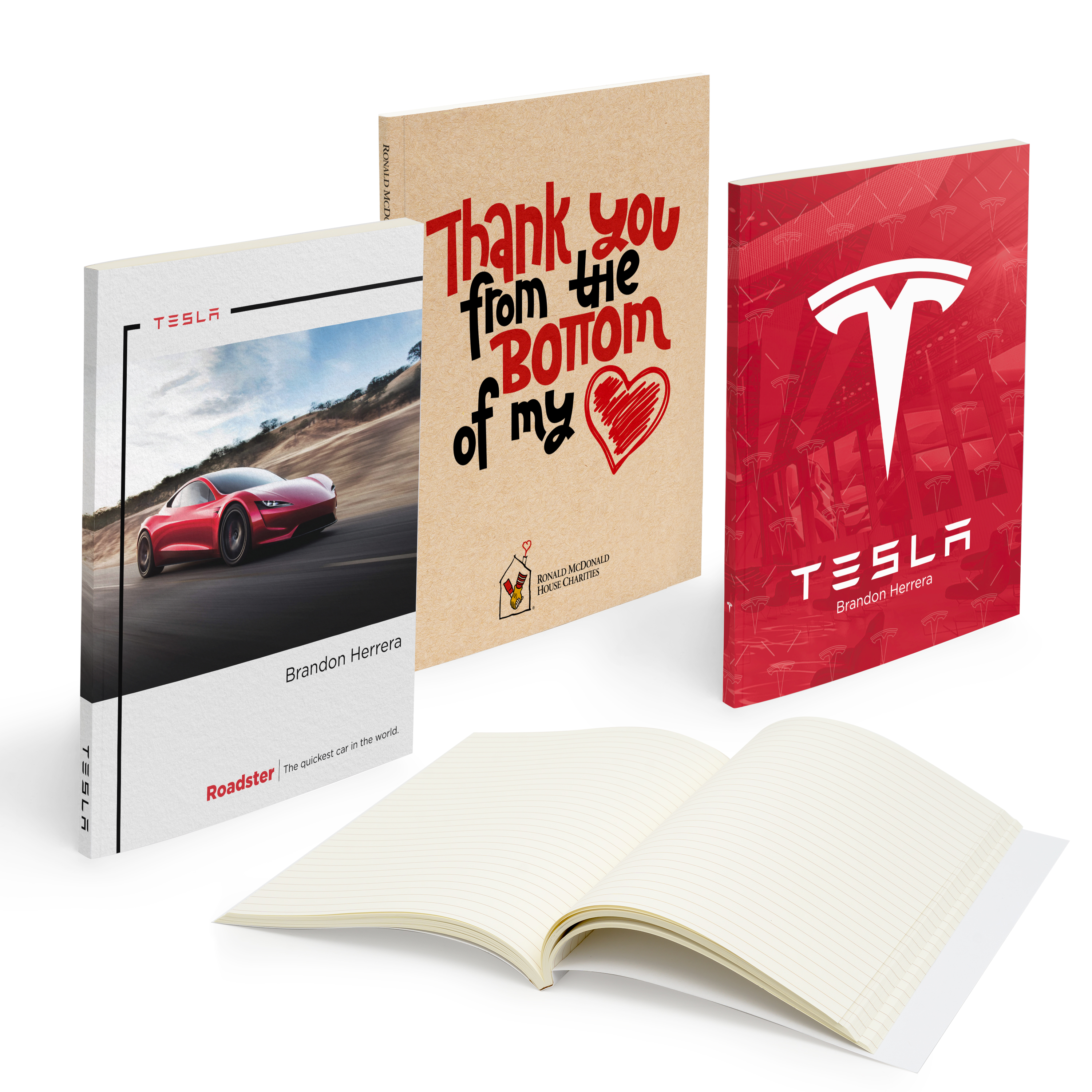Magna Perfect Bound Notebook (5.5" X 8.25" With 150 Pages) 10