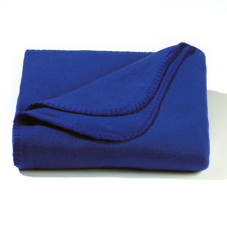 Royal Blue Value Fleece Blanket 2