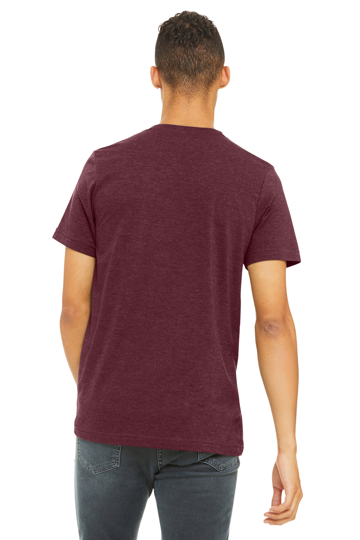 BELLA+CANVAS Unisex Heather CVC Short Sleeve Tee. BC3001CVC 29