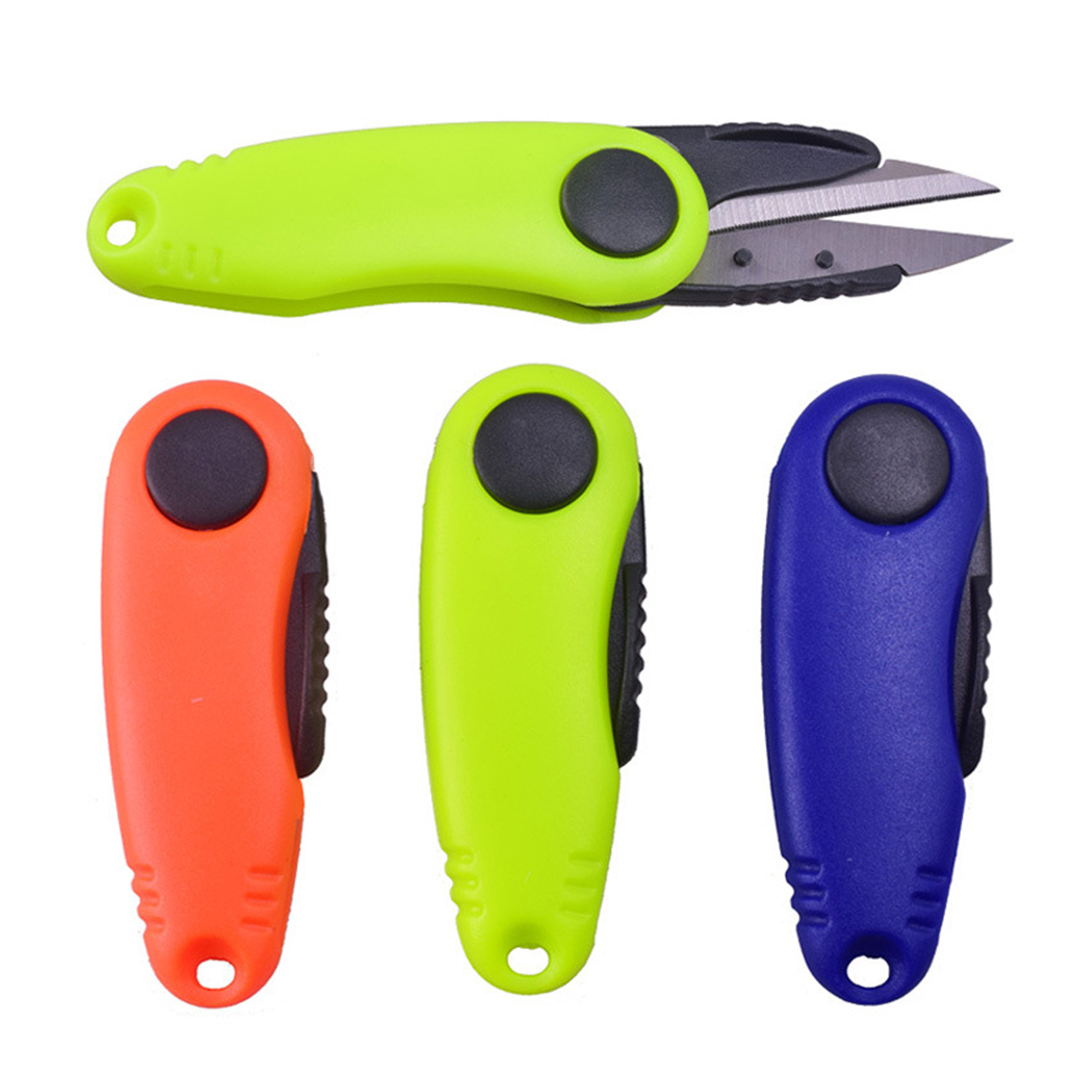Shrimp Shaped Stainless Steel Fish Use Scissors 2