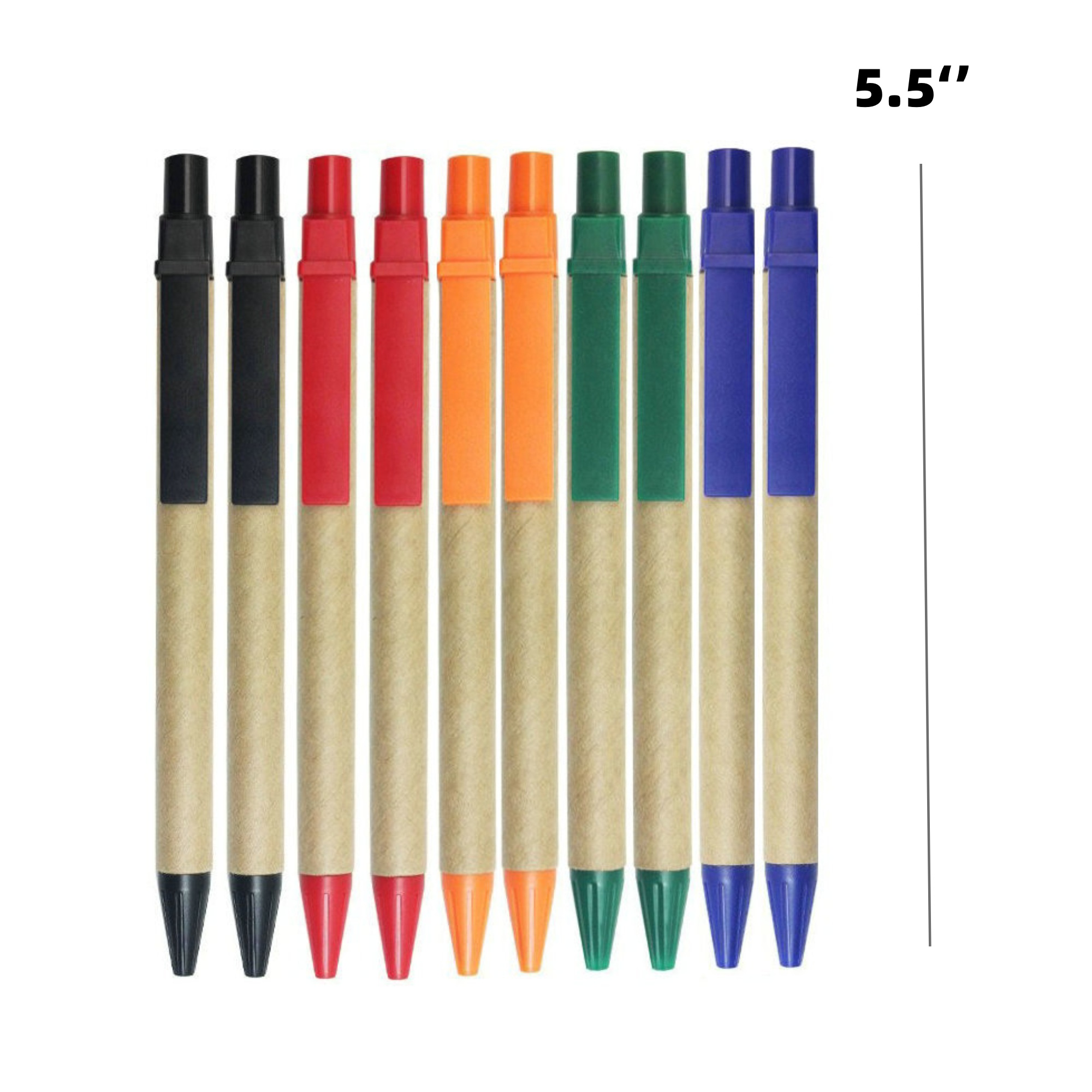 Kraft Paper Click Ballpoint Pen 2
