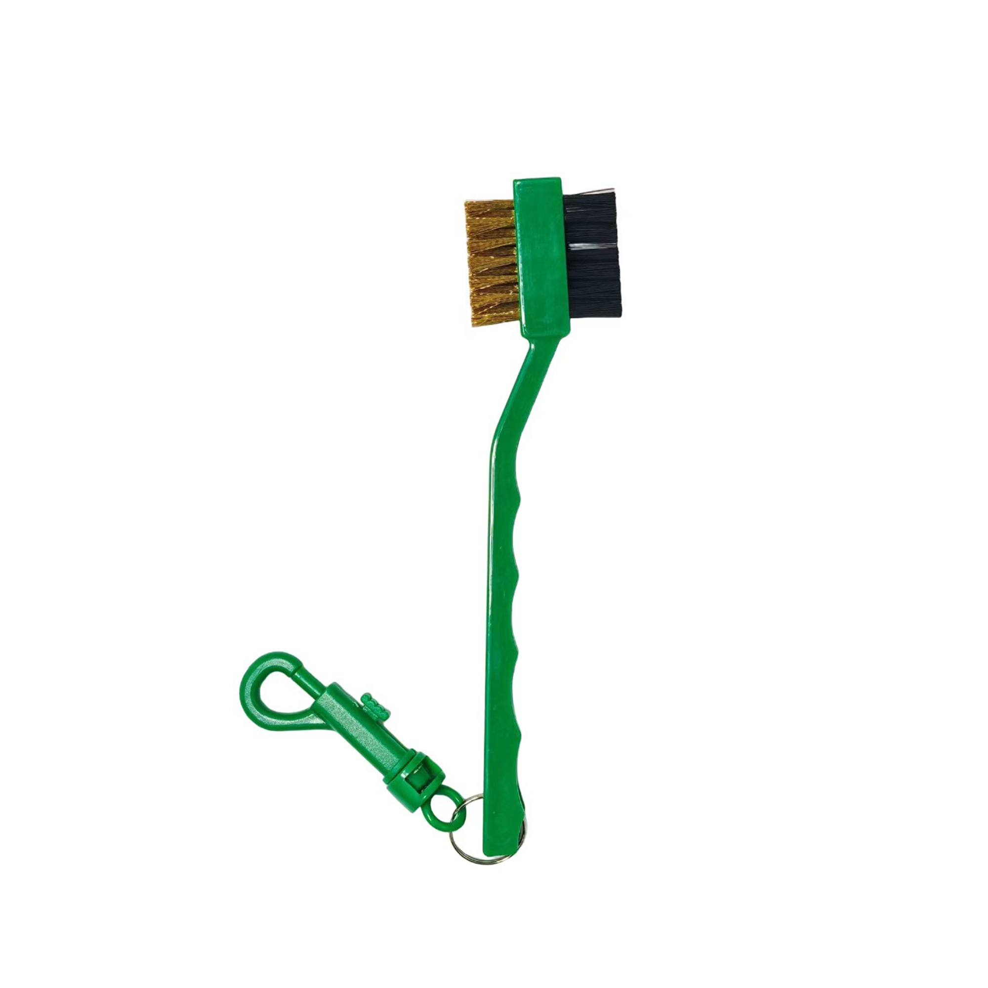 Golf Ball Cleaning Brush With Carabiner Clip 7.87" 1