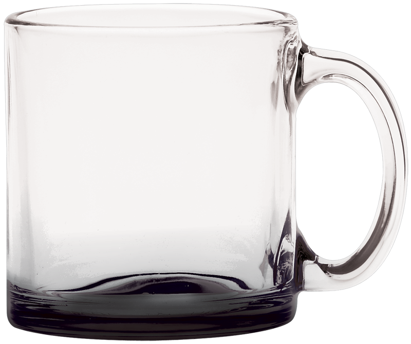 13 oz. Clear Glass Coffee Mug 24