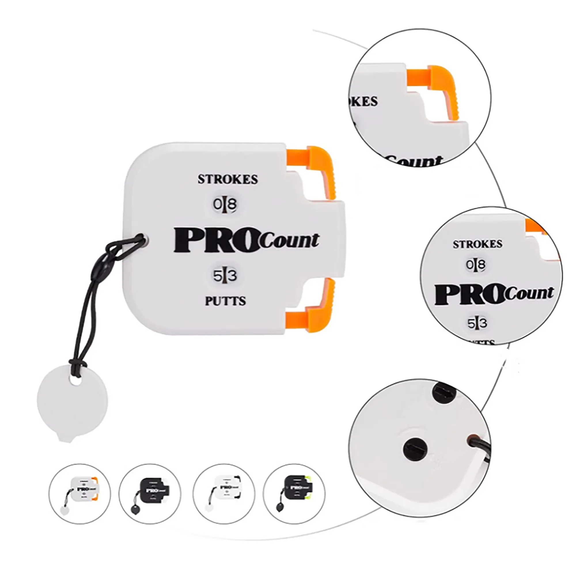 Golf Stroke Score Counter MOQ 50PCS 3
