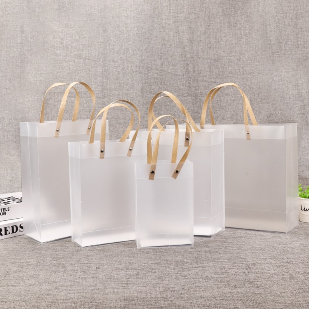 Transparent Shopping Gift Handbag 5