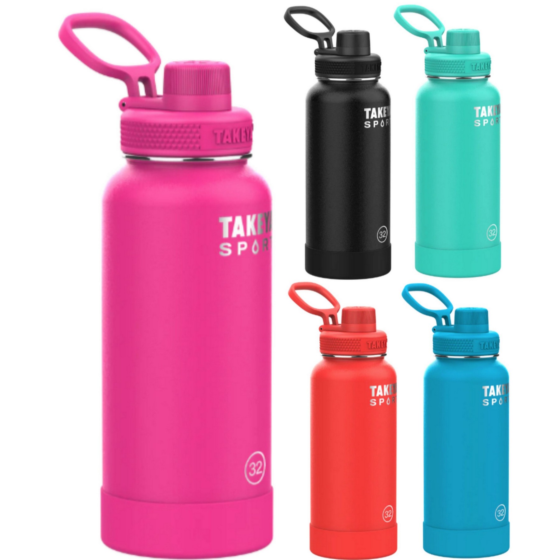 Takeya Sport 32 oz Stainless Steel Bottle