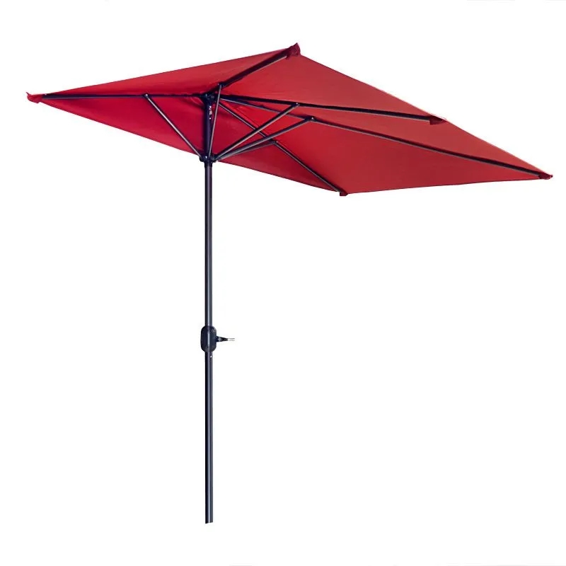 Half Round Patio Umbrella Outdoor 8
