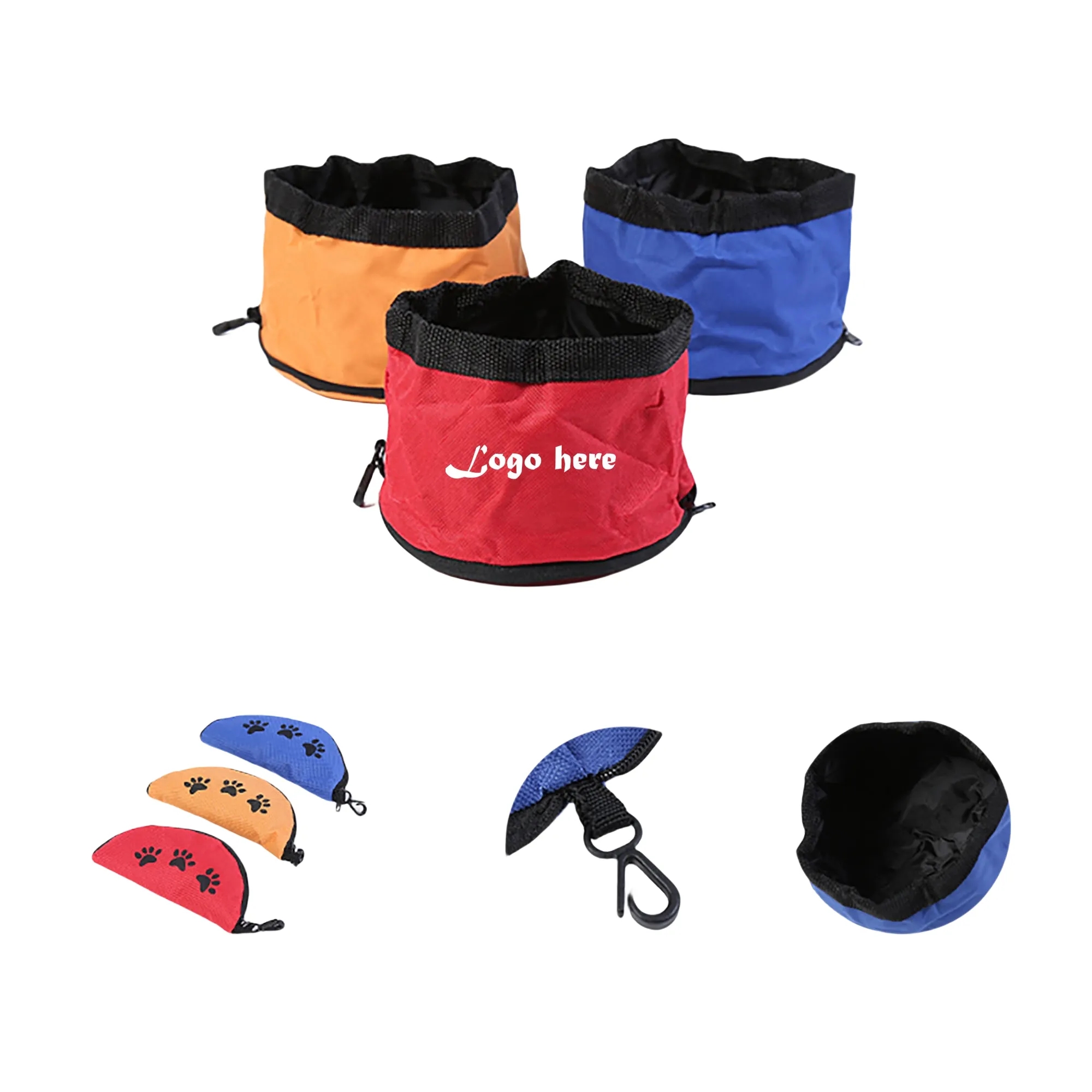 Full Color Printed Collapsible Dog Bowl 4
