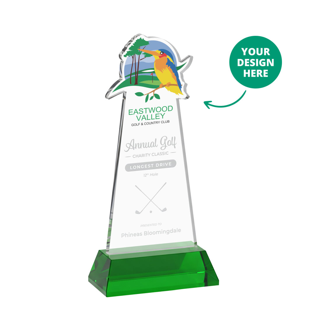 EdgeCraft Award on Hartford Base - Green (via Air)