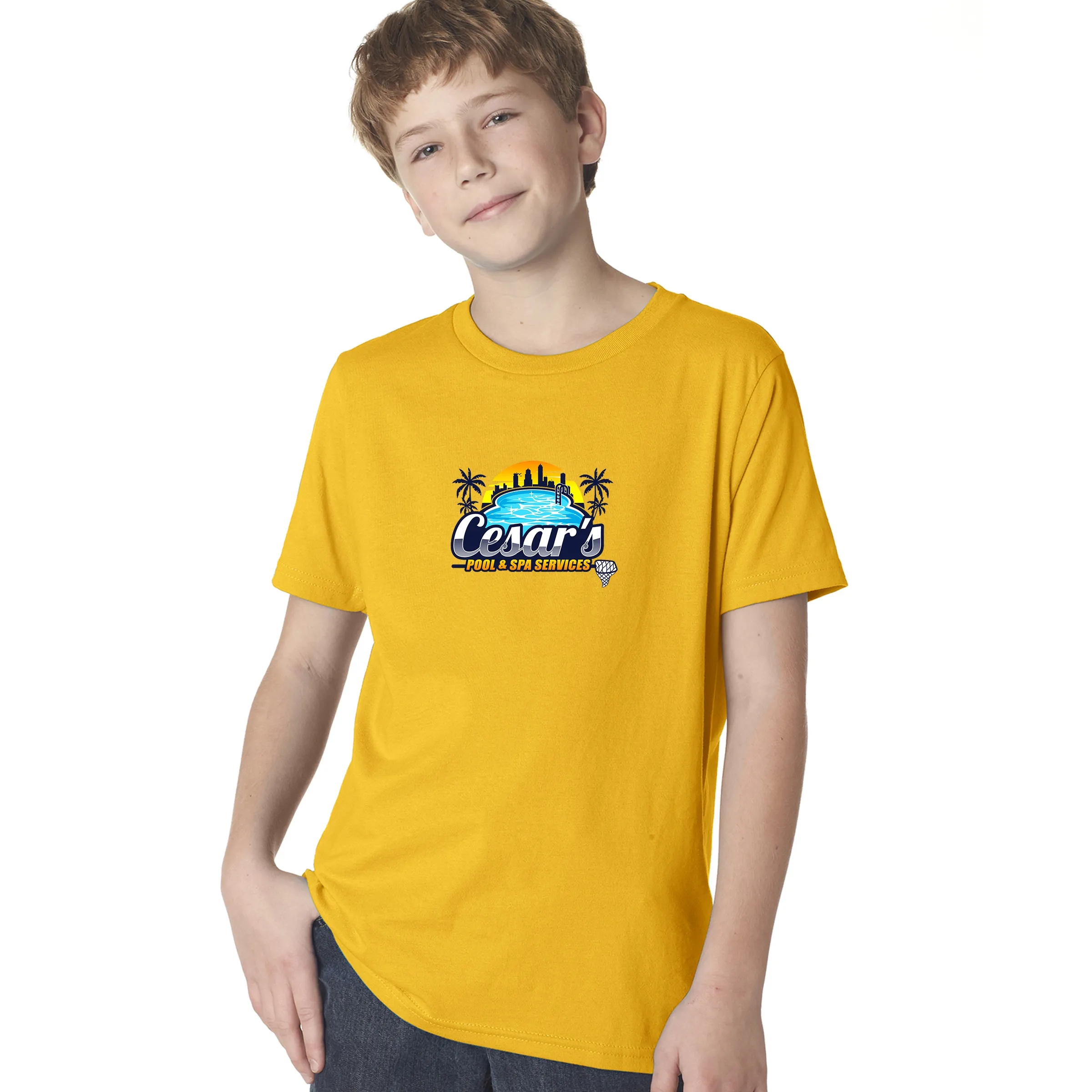 Next Level Youth Boys' Cotton Crew 27