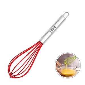10 Inch Colorful Stainless Steel Balloon Whisk Optimal Whipping Tool 14