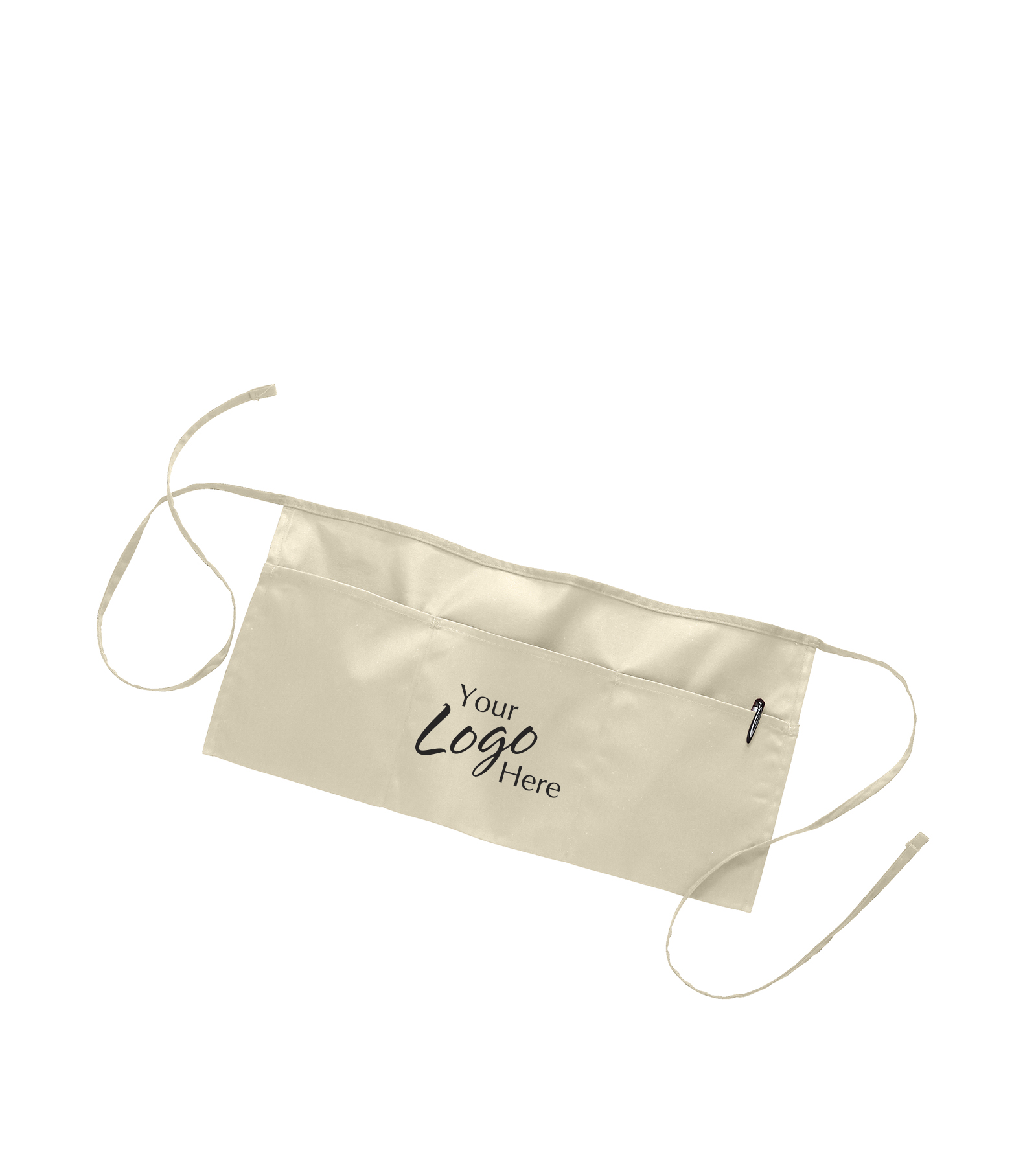 Waist Apron with 3 Compartments (24"x12") 17