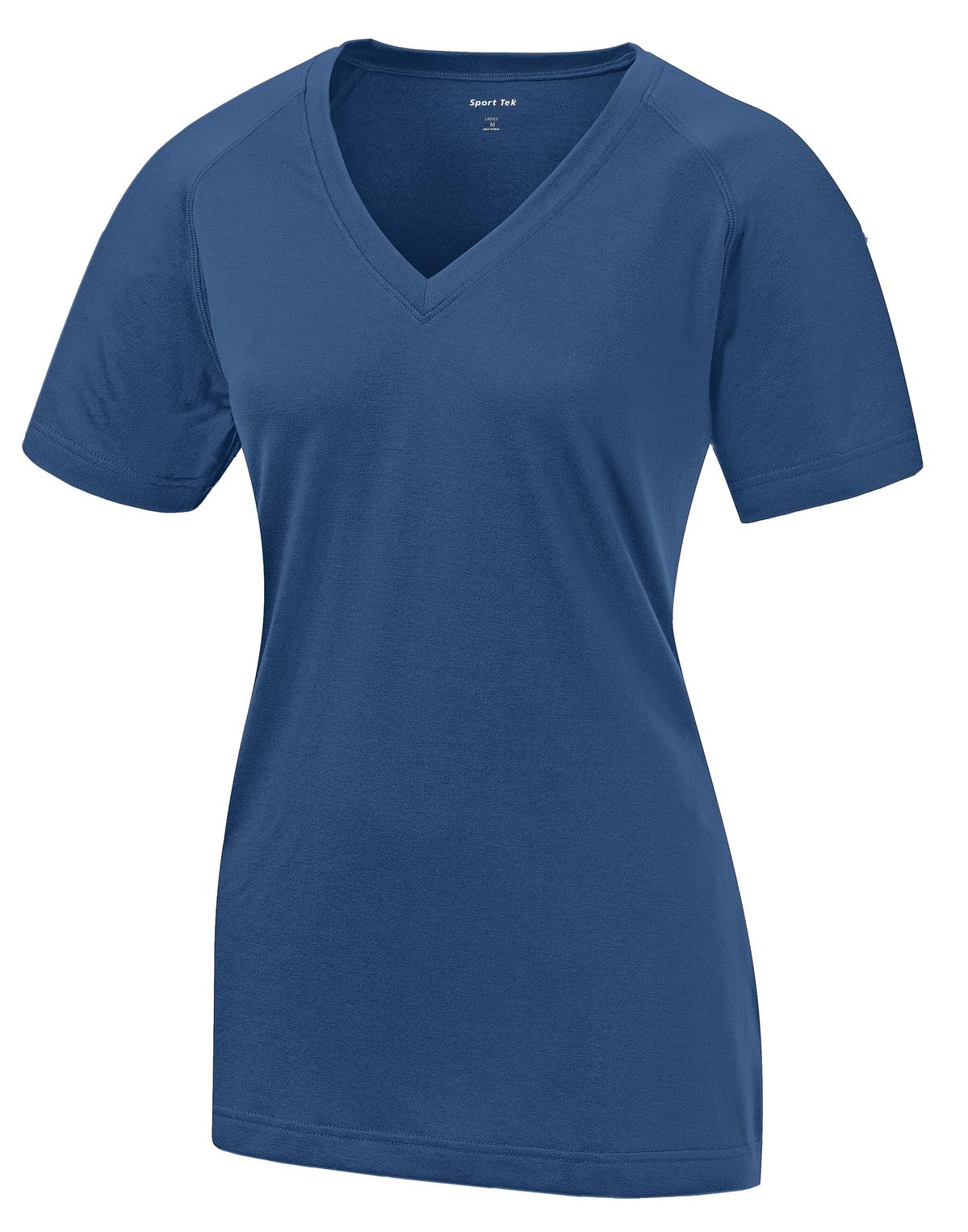 Sport-Tek Women's Ultimate Performance V-Neck. LST700 18