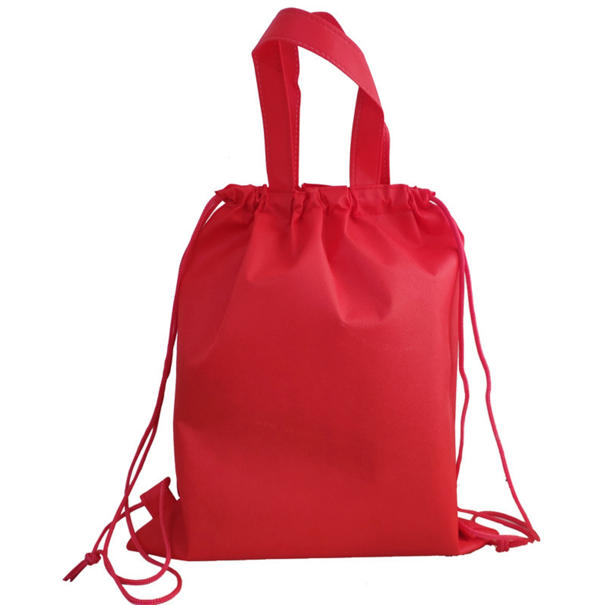 Non-Woven Drawstring Backpack With Handles 7