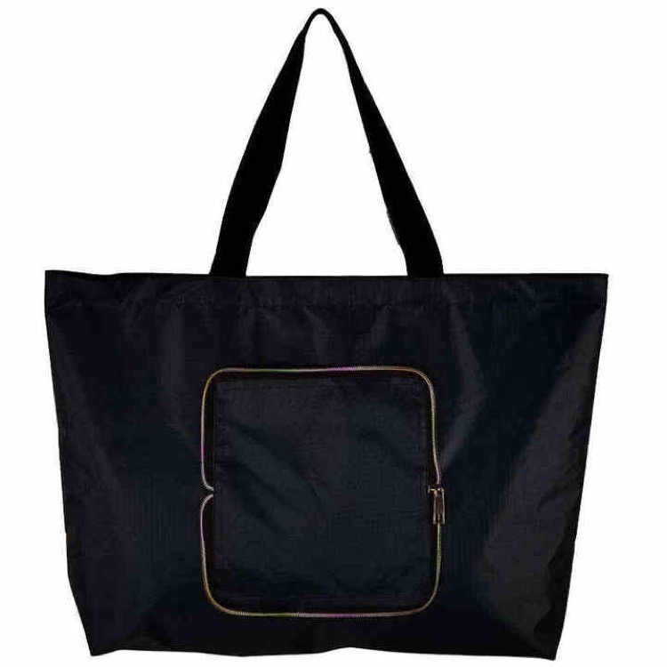 Large Capacity Lightweight Shopping Tote, custom tote bag with logo imprint 5