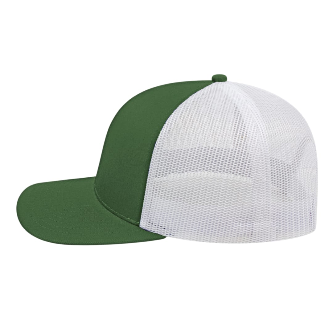 Cap America Poly/Cotton Trucker Mesh Back Cap 654