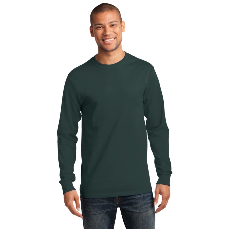 Port & Company Long Sleeve Essential Tee. 168