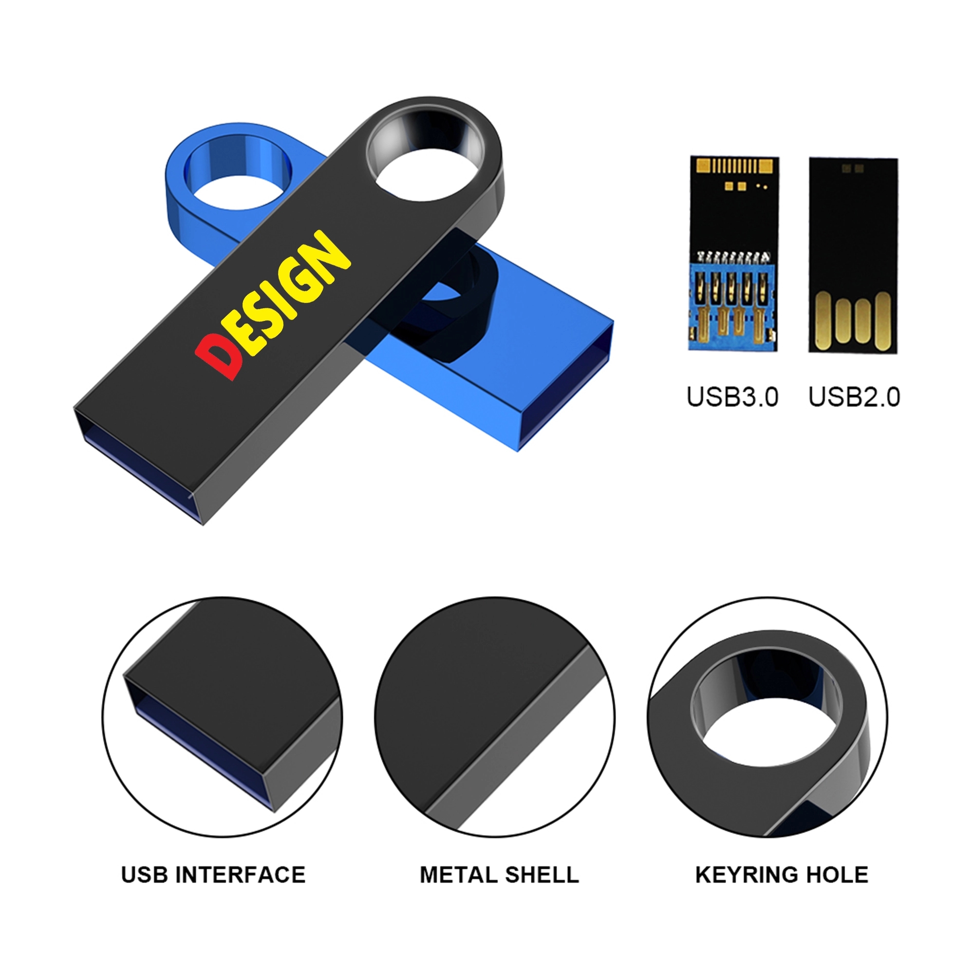 8GB Metal USB Disk 2