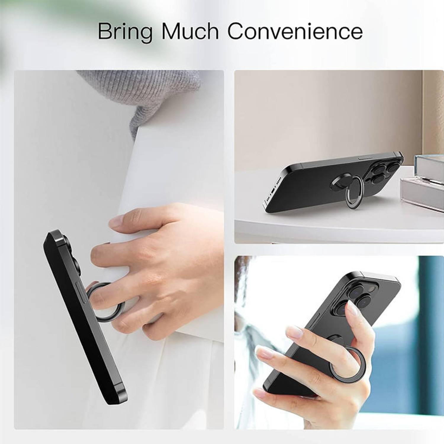 Zinc Alloy Adjustable Phone Ring Holder Stand 12