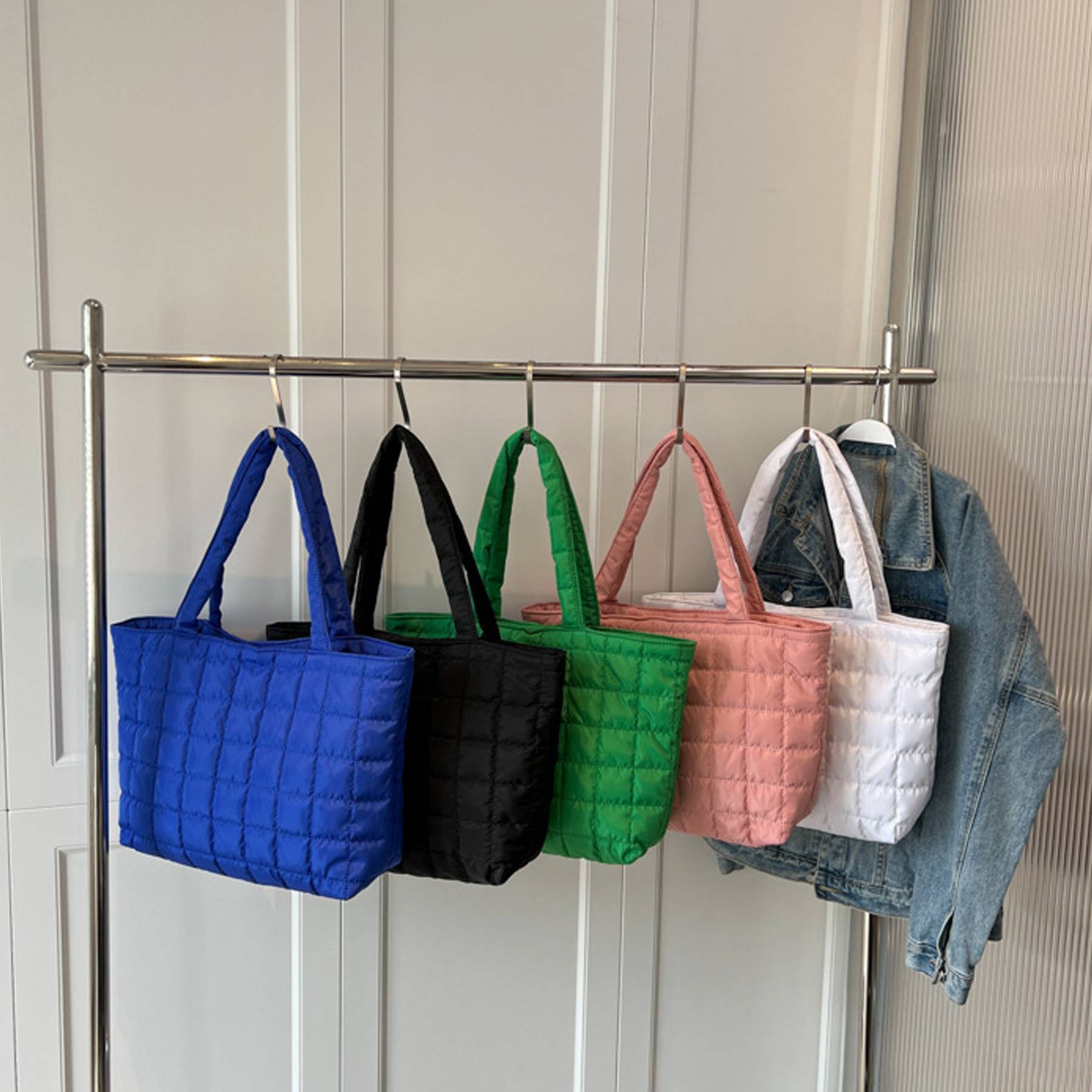 Polyester Large Capacity Tote Bag 2