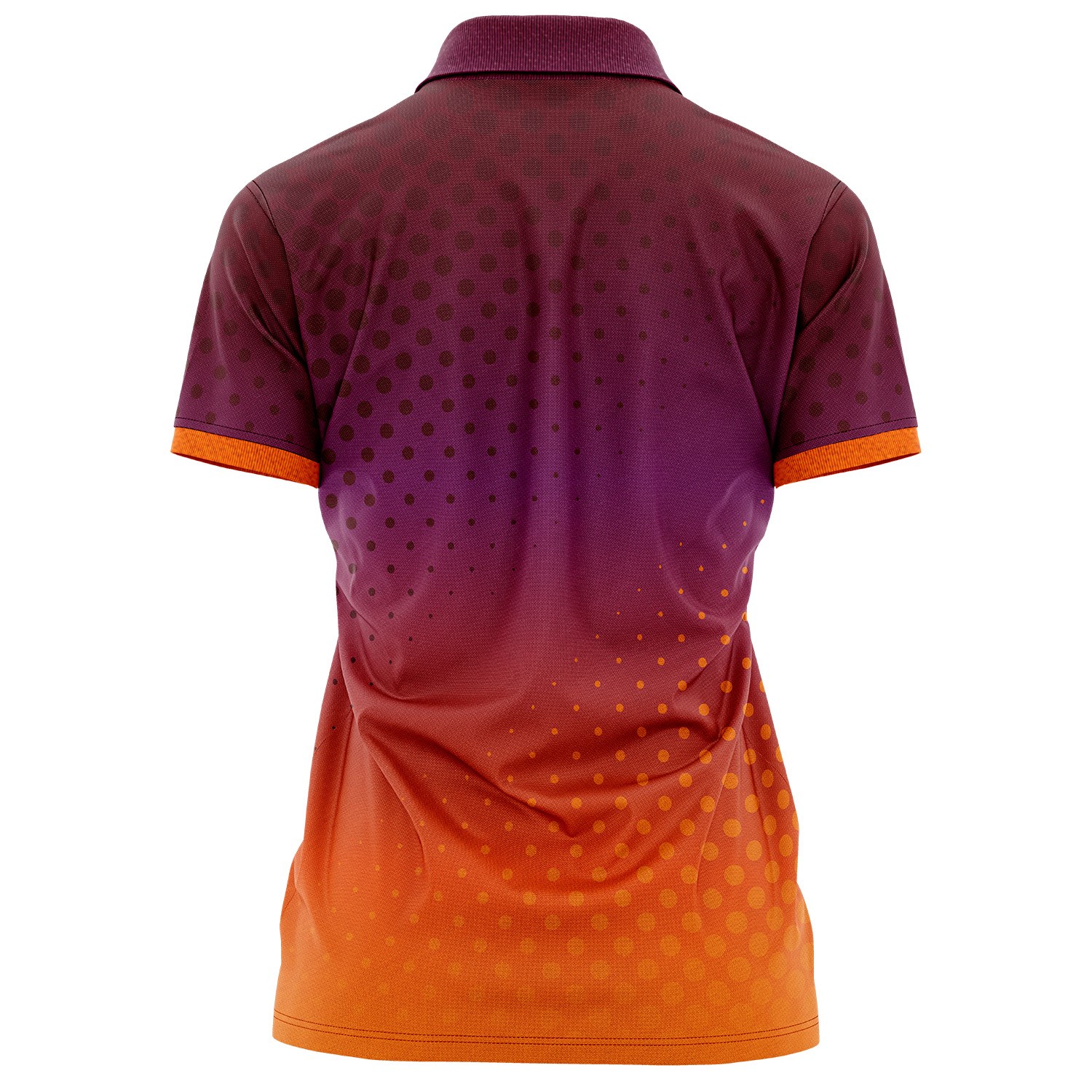 Women's 180 GSM Poly Interlock Sublimation Polo Shirts 2