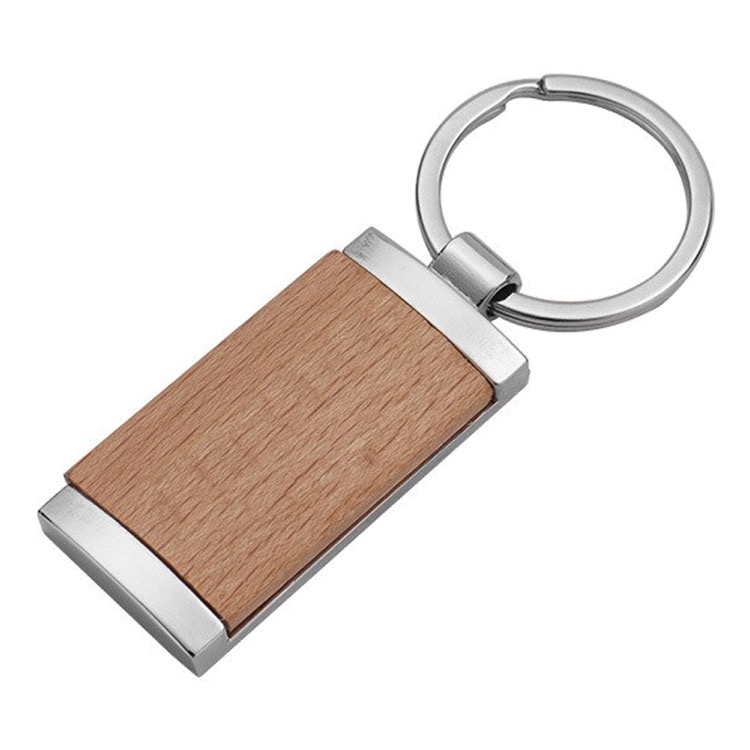 Wood Panel Key Ring 2