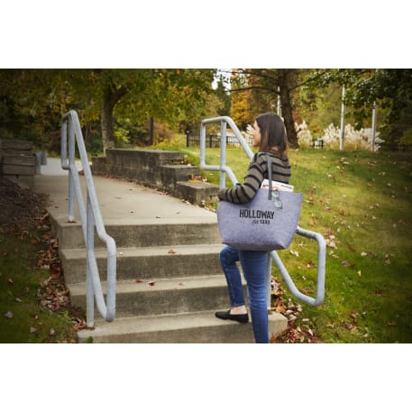 THE GOODS™ Recycled Felt Shoulder Tote 64
