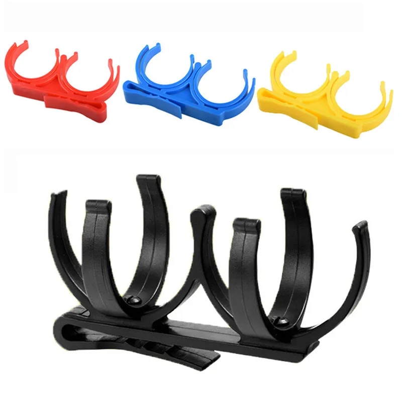 Double Golf  Ball Clamp Rotating Folding Accessory 5
