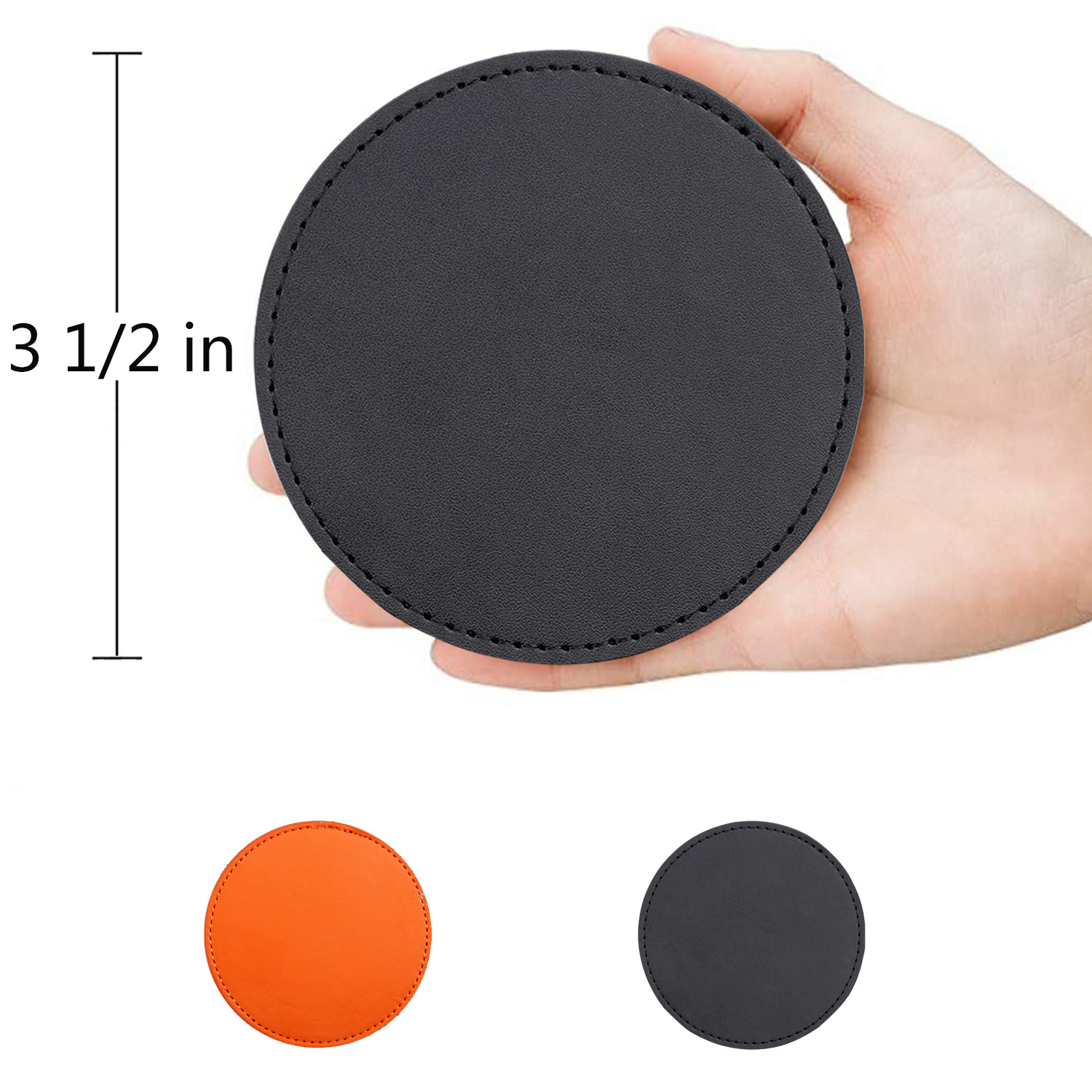 Leather Coaster 2