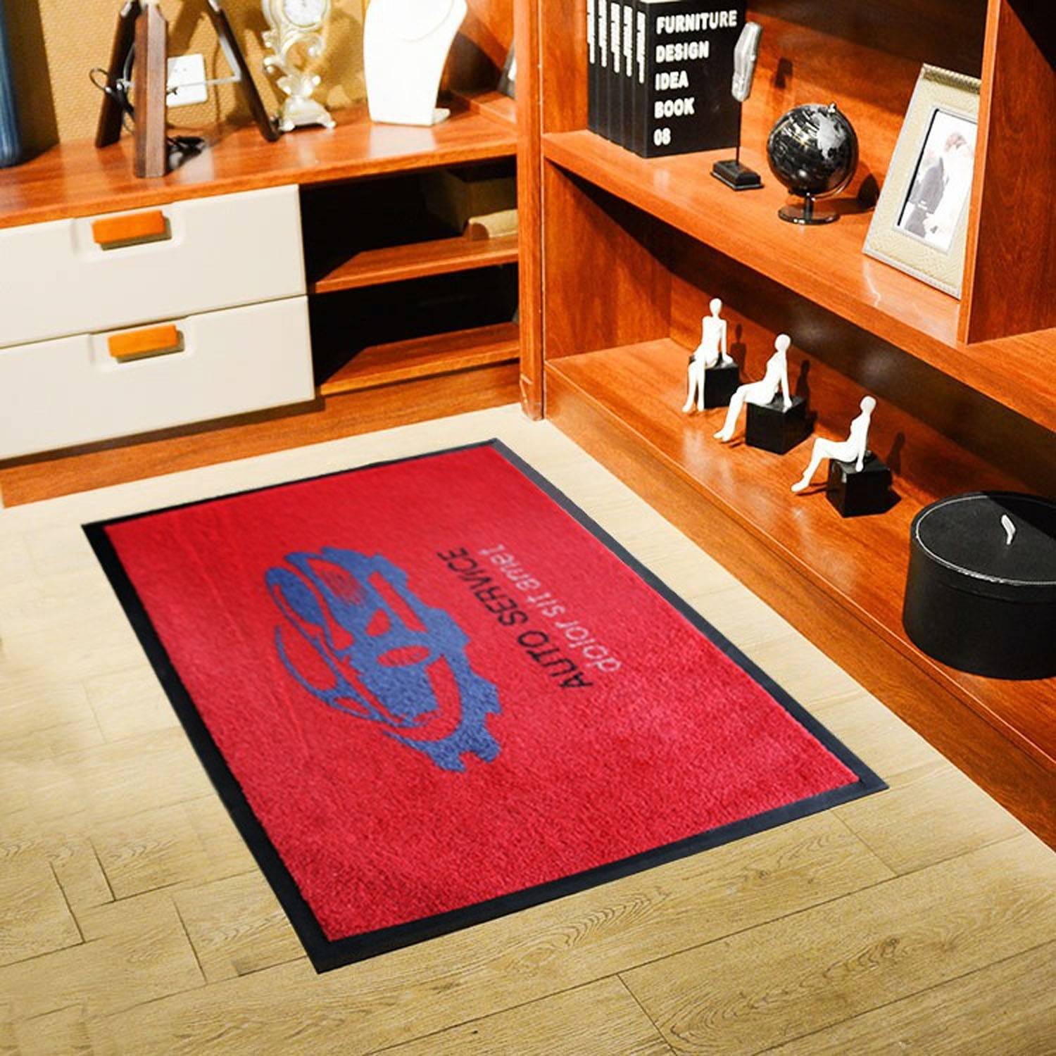 Happy Holidays Logo Mat 4