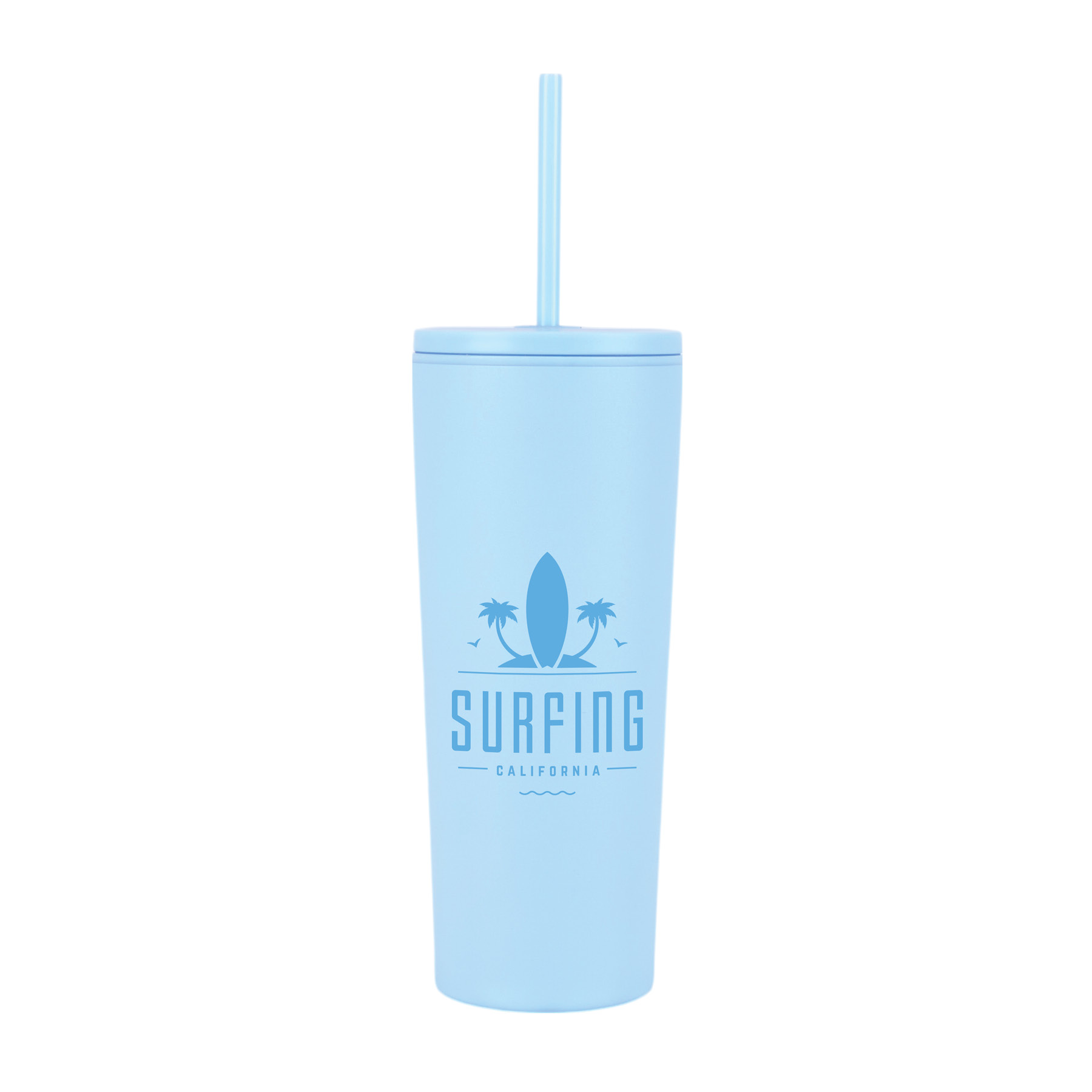 Bayard 24 oz. Double Wall Steel/PP Liner Straw Tumbler 63