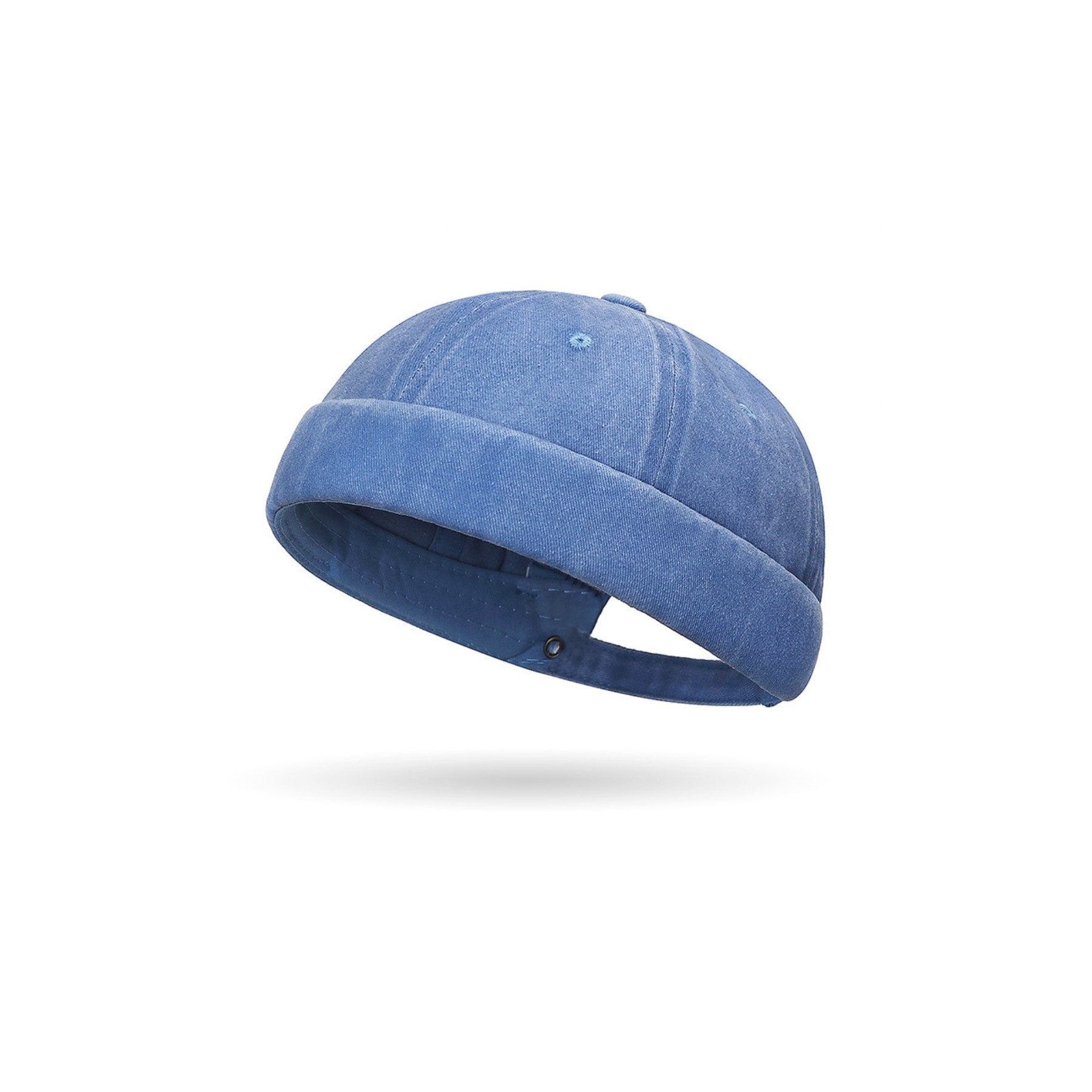 Washed Cotton Brimless Hat 8