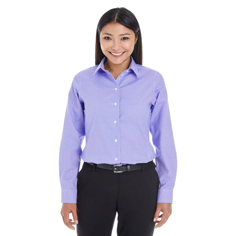 Devon & Jones Ladies' Crown Woven Collection™ Royal Dobby Shirt 7