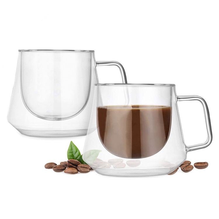 Diamond Glass Coffee Cup 6
