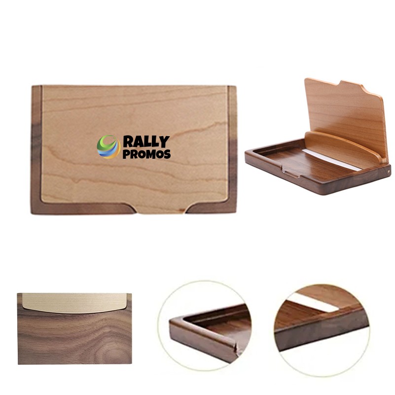 Wooden Business Card Holder 4