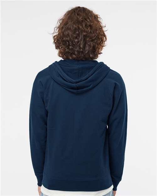 Unisex Icon Lightweight Loopback Terry Full-Zip Hooded Sweatshirt - SS1000Z 50