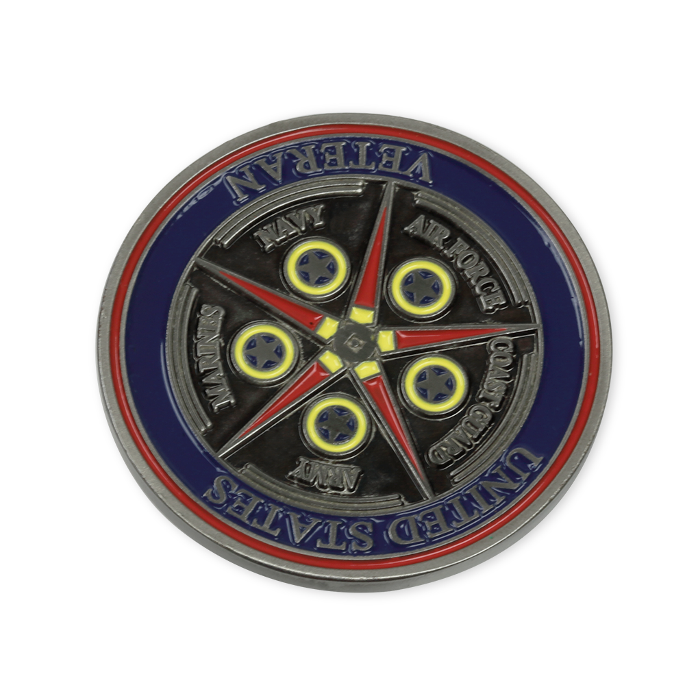 Soft Enamel Iron Coin (Simports)