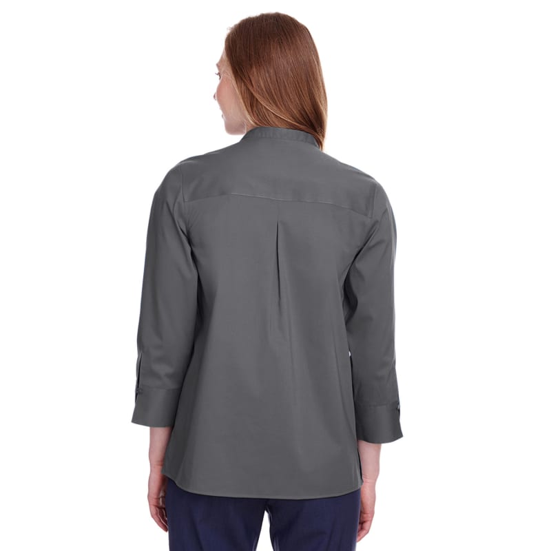 Devon & Jones Ladies' Crown Collection™ Stretch Broadcloth 3/4 Sleeve Blouse 16