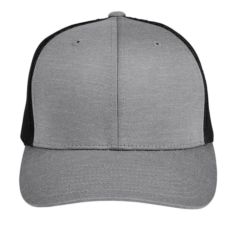 Team 365 By Yupoong® Adult Zone Sonic Heather Trucker Cap 6