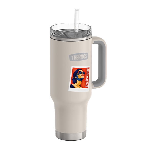 Thermos 40oz Stainless Steel Cup Holder Mug 625